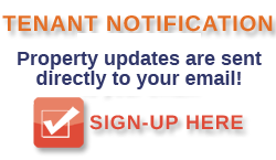 Biondo Properties, LLC Tenant Notification Sign-Up: Property updates are sent to your email! Sign-Up Here.
